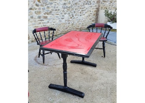 Chaises et tables western