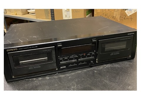 Lecteur cassette double ONKYO