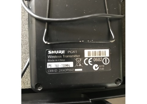 Vend ensemble Shure PGX 1 et PGX 4