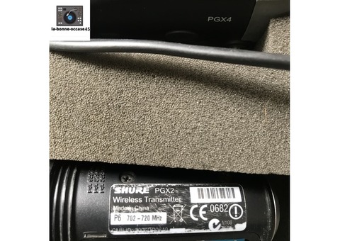 Vend ensemble Shure PGX 2 et PGX 4