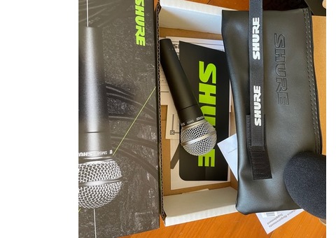 3 MICROS SM58 SHURE ETAT NEUF ET COMPLETS