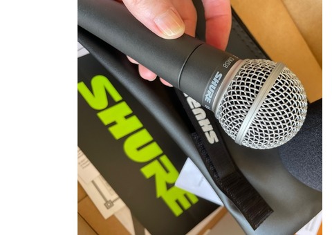 3 MICROS SM58 SHURE ETAT NEUF ET COMPLETS