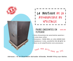 Enceintes APG Mobile 2 en flycase