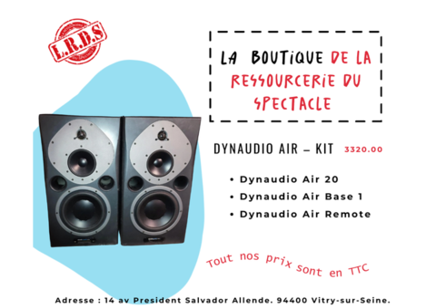 Kit Dynaudio Air La Ressourcerie du Spectacle