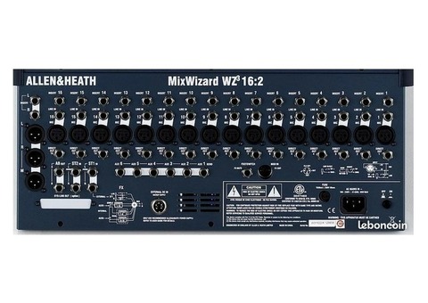 Vente console de mixage ALLEN amp HEATH Mix Wizard 162 WZ3