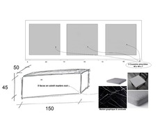 MODULES MARBRE avec coussins