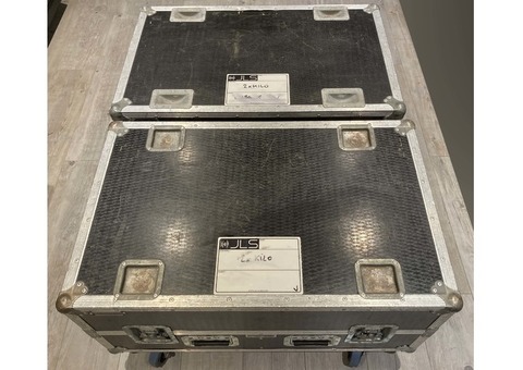 Lot de 4 enceintes KILO LACOUSTICS avec flightcase