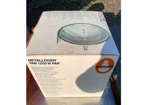 2 Lampes Par Metallogene HMI 1200w Osram